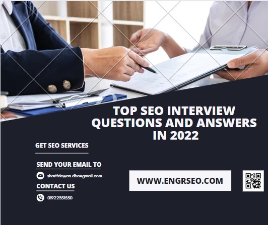 Top SEO Interview Questions and Answers in 2022